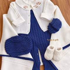 Saída Maternidade Tricot 4 Peças York